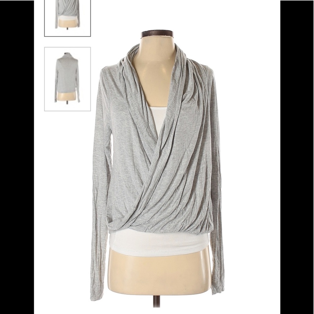 3 Cross Front, Super Stretchy, Lightweight, Coverup, Long Sleeve Tee Shirts